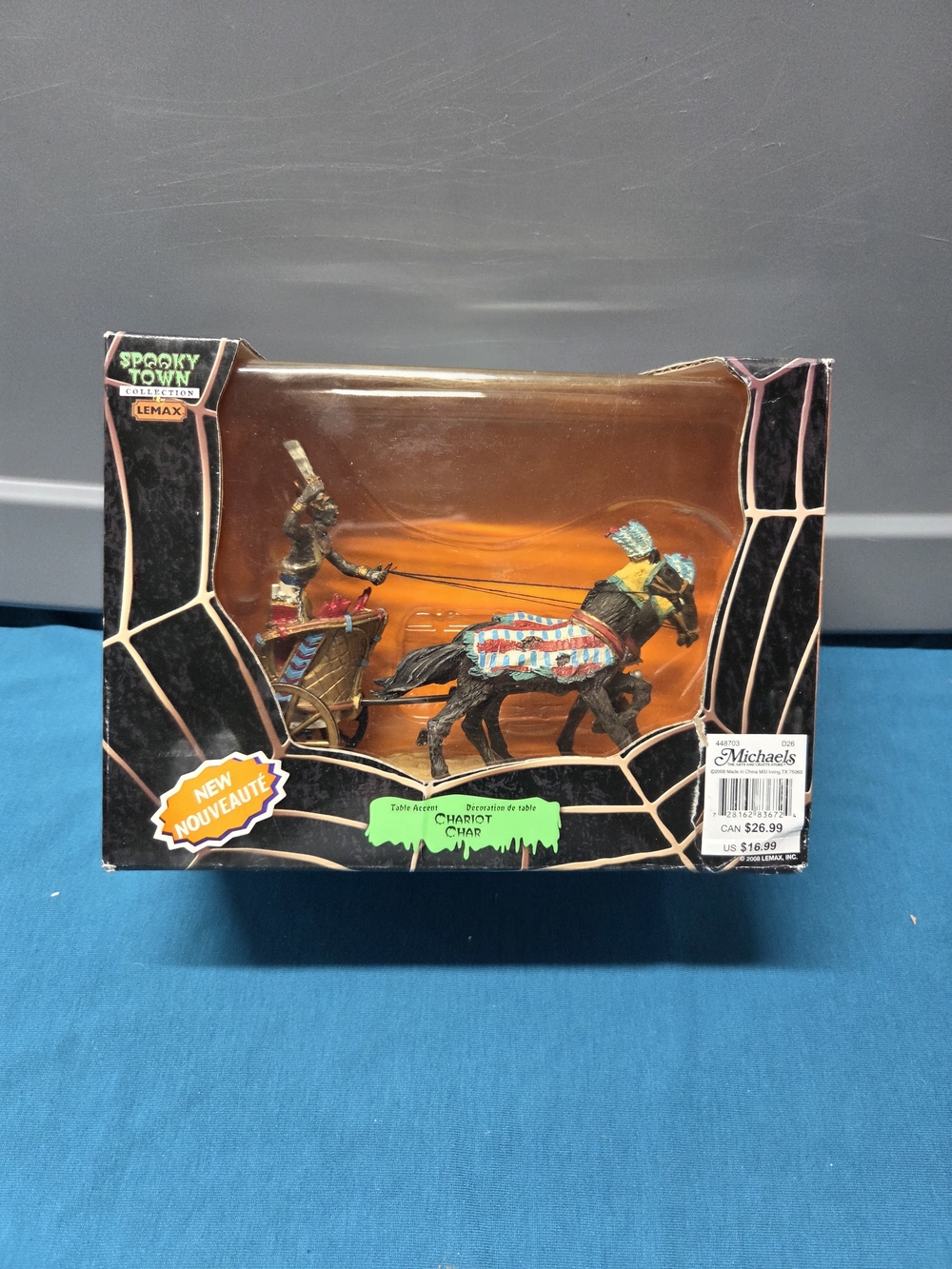 2008 Lemax Spooky Town Chariot Char #448703 Retired